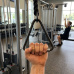 Iron Body Çekiş Aparatı Cable Handle Bar 16x19 Siyah
