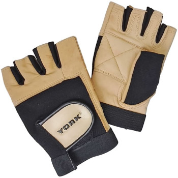Weight Gloves YORK Fitness A4849 Leather sz-M