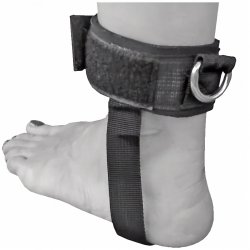 Livepro D-halkalı Ayak Bileği Kayışı 29cm Siyah