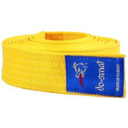 Dosmai Ekondo Çift Dolama Kuşak EK-478 2-YL Sarı Dosmai Ekondo Çift Dolama Kuşak EK-478 2-YL Sarı