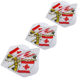 Protech CA1 Canada Flag Replacement Dart Flaps Set of 3 Protech CA1 Canada Flag Replacement Dart Flaps Set of 3