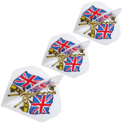 Protech GB1 England Flag Replacement Dart Blades Set of 3 Protech GB1 England Flag Replacement Dart Blades Set of 3