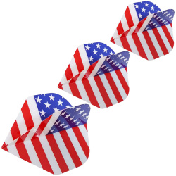 Protech US3 USA Flag Design Replacement Dart Blade Set of 3 Protech US3 USA Flag Design Replacement Dart Blade Set of 3