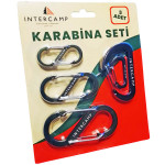 Intercamp Anahtarlık Yaylı Karabina Seti L913 x5 Intercamp Anahtarlık Yaylı Karabina Seti L913 x5