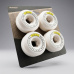 Oxelo Kaykay Tekerleği WHL-500 52mm 99A Fildişi x4
