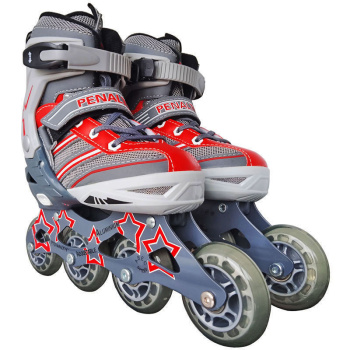 Penalty Sıralı Ayarlı Paten PW-151 Kırmızı 35-38