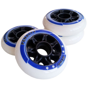 Skating Wheel Silicone 84mm PENALTY 82A 4pcs Blue
