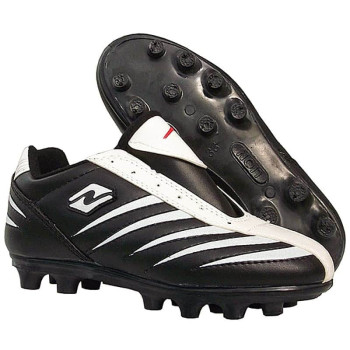 Football Shoes Cleats LION Black White No.32