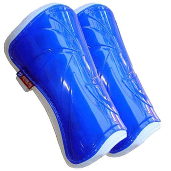 Shin Guard Plastic DRIBBLING Blue sz-L