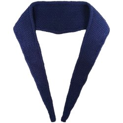 Akyıldız Kruvasan Boyun Atkısı Tığ İşi Lacivert