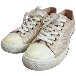 DeFacto Kadın Düz Taban Sneaker Şampanya Rose Gold DeFacto Kadın Düz Taban Sneaker Şampanya Rose Gold