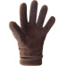 YVR Fashion Süet Deri Eldiven Kahverengi YNC E-26