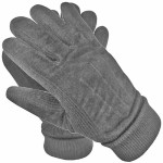 Gloves Suede Leather YVR-Fashion YNC Black