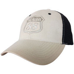 YVR Fashion Beyzbol Şapka YNC I-53 Krem Siyah 58cm