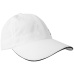 YVR Fashion Baseball Cap YNC M-2 Microfiber White 58cm YVR Fashion Baseball Cap YNC M-2 Microfiber White 58cm