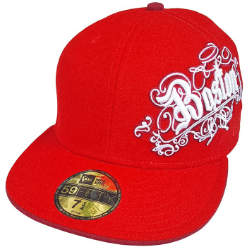 New Era 59FIFTY BOS Red Sox MLB Gömme Şapka Kırmızı 57.7cm