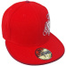 New Era 59fifty Gömme Şapka NYY MLB Royale Red 60.6cm