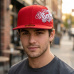 New Era 59fifty Gömme Şapka NYY MLB Royale Red 60.6cm