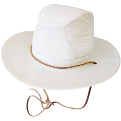 YVR Fashion Fileli Beyaz Kovboy Şapka 57cm YNC CI-98