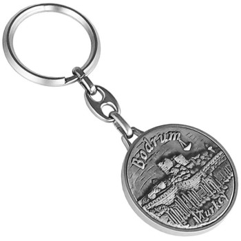 Eray Reklam Anahtarlık Bodrum Logolu Gümüş Eray Reklam Anahtarlık Bodrum Logolu Gümüş