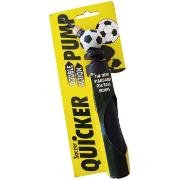 Ball Pump QUICKER P25 Soccer Black