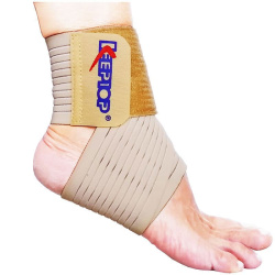 Keeptop KP-761 Elastik Ayak Bileği Bandajı Kum Beji
