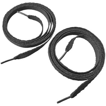 Schmilton Ayakkabı Bağcığı 115cm Yassı Siyah x2