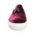 Vakko Kadın Püsküllü Slip-On Sneaker Kadife Bordo Beyaz Vakko Kadın Püsküllü Slip-On Sneaker Kadife Bordo Beyaz