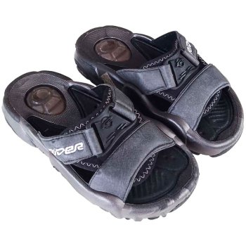 Rider Erkek Terlik Cross Comfort Gri-Siyah sz-37