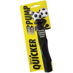 Quicker Top Pompası Deluxe Çift Etkili P25 Futbol Siyah Quicker Top Pompası Deluxe Çift Etkili P25 Futbol Siyah